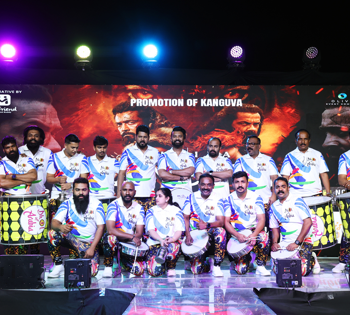 Film promotion celebrity event and fan engagement