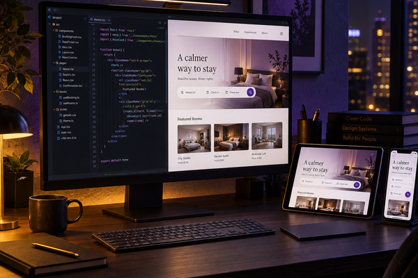 Custom websites and apps